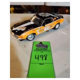 Harley Davidson die-cast 1969 Ford Mustang Boss 302 Racer