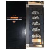 2009 Harley Davidson Heritage Collection shadow box