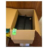 Plastic shelving 3 boxes