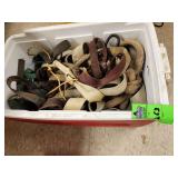 Cooler full of straps