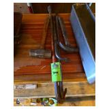Tools crowbar hammer sledge