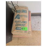 3 bags of cement mix