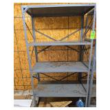 Metal shelf