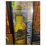 Miller genuine draft bar sign