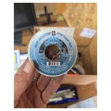 Miscellaneous box of office supplies and tape