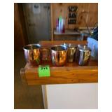 Moscow mule cups and creamer cups