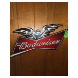 Budweiser wall sign