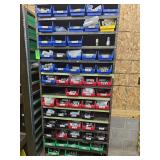 Shelf with contents
