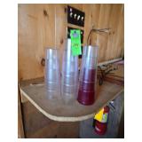 Plastic cups