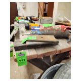 Solid wood table, NO CONTENTS
