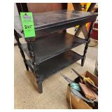 Wooden end table