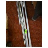 Pvc and metal pipes