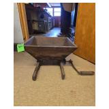 Antique wine press baccellier bros