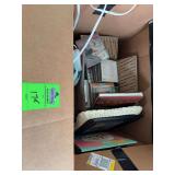 Assorted pictures, classical CDs.