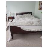 Bed Full size with mattress and box spring
