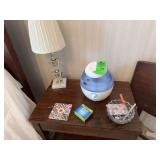 Table, vaporizer, lamp