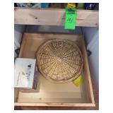 Kitchen supplies, Reynolds wrap, parchment paper, plastic wrap, breather bags, Tupperware a food chopper