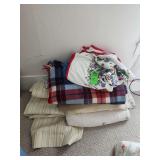 Bedding blankets and drapes