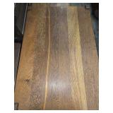 Mission style oak desk