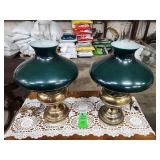 Set of 2- Aladdin oil lamps