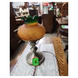 Gone With the Wind" or hurricane-style lamp