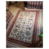Karastan traditional oriental-style area rug.