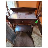 antique sewing table