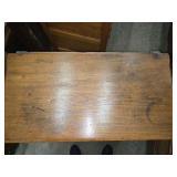 Antique oak washstand