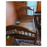 Antique full size bed