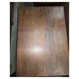 Antique lamp/side table