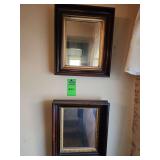 Decorative mirrors set of 2