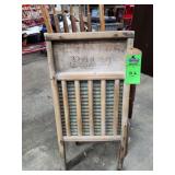 Vintage wash board