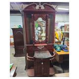 Entry hall mirror stand