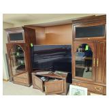 Enormous entertainment center-NO CONTENTS