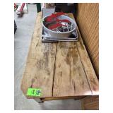 Antique bread table NO contents