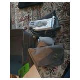 Miscellaneous trimmers, nail clippers, scissors, card holders, inflatable travel neck pillows and travel iron