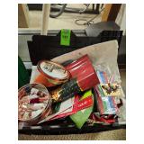 Christmas wrapping supplies