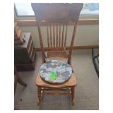 Oak rocker