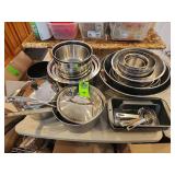 Bowls and pots stainless steel