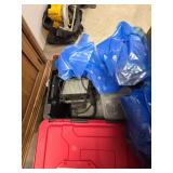 Flood light plastic sheeting