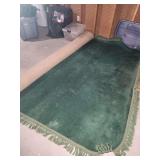 9x13 green rug