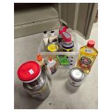 miscellaneous glues, stains, lubricants, and wood polishes and cleaners