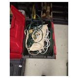 Tote of extension cords