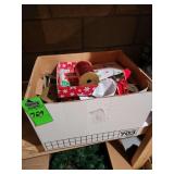 Christmas wrapping supplies