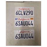 License plates
