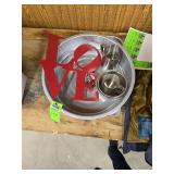 Love sign and outdoor cookware