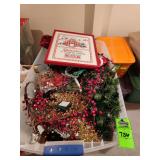 Christmas decor tote