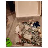 Christmas craft tote