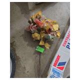 Outdoor fake flowers