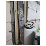 Stained glass arch plastic